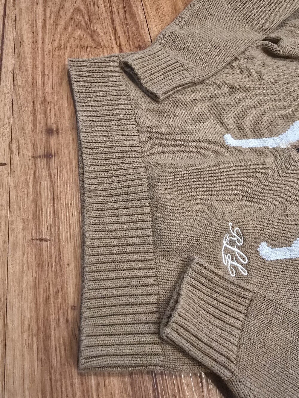 🐕 Ralph Lauren Crewneck Sweater with Beagle Dog Intarsia Knit Cotton XS RTR - Picture 7 of 13